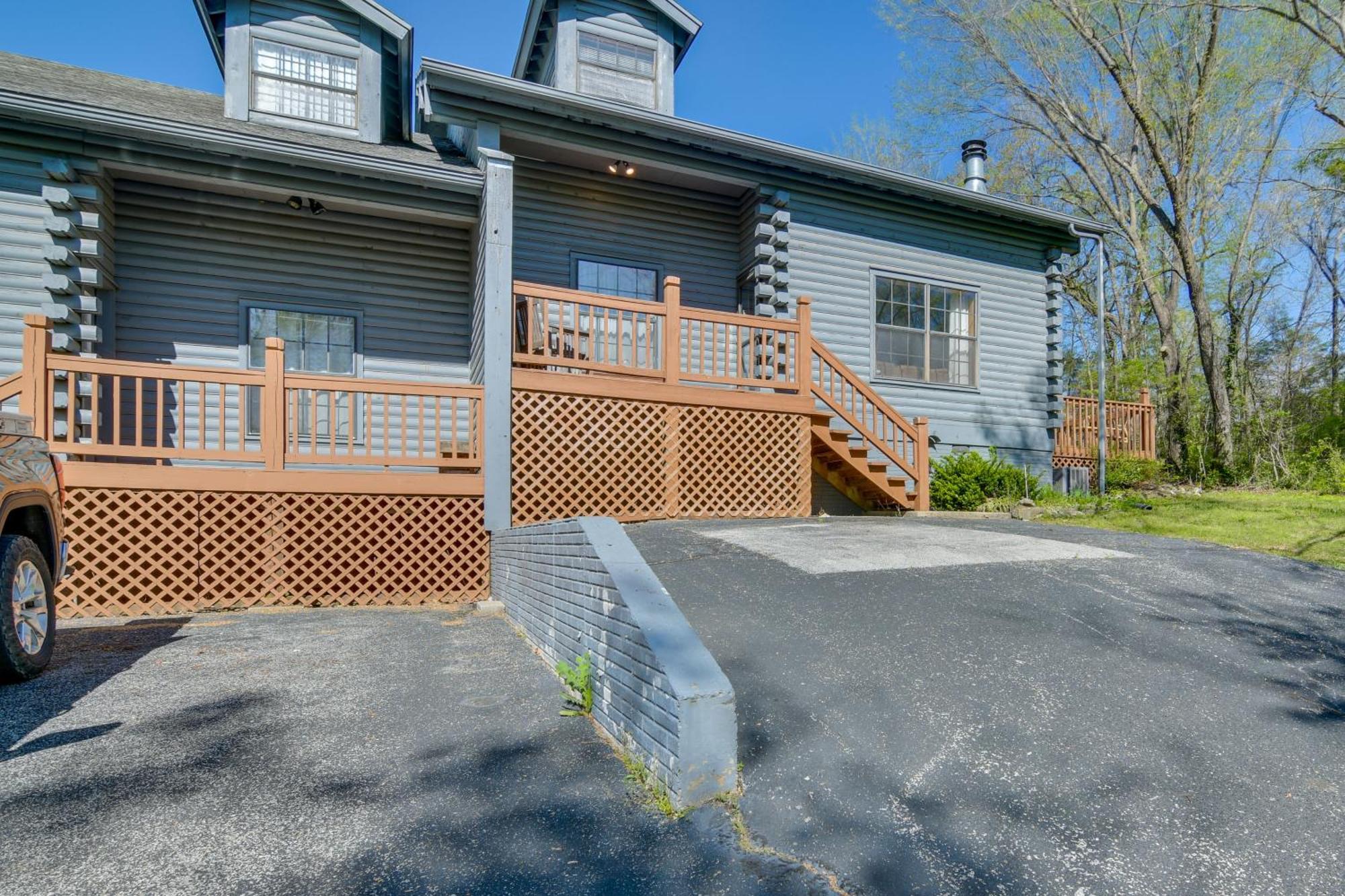 Сasa de vacaciones Charming Getaway With Fireplace And Porch Branson